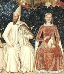 Bernabò Visconti e Beatrice Della Scala