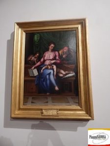 Marcello Venusti, "Madonna del Silenzio", olio su tavola (post 1563) - Roma, Gallerie Nazionali di Arte Antica, Galleria Corsini (Ph. Chiara Ricci)