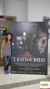 Chiara Ricci all'anteprima stampa di "Io, Leonardo" diretto da Jesus Garces Lambert